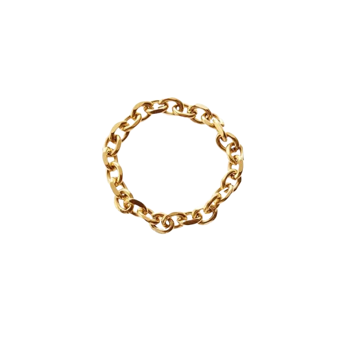 Gold Chain Ring