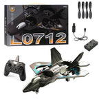 L0712 RC Glider – Beginner-Friendly Plane with Gravity Sensor & LED